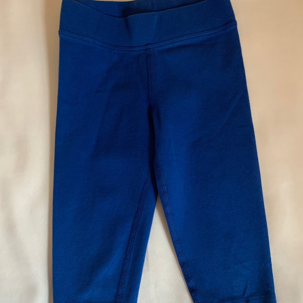 Primary Royal Blue Capri Leggings